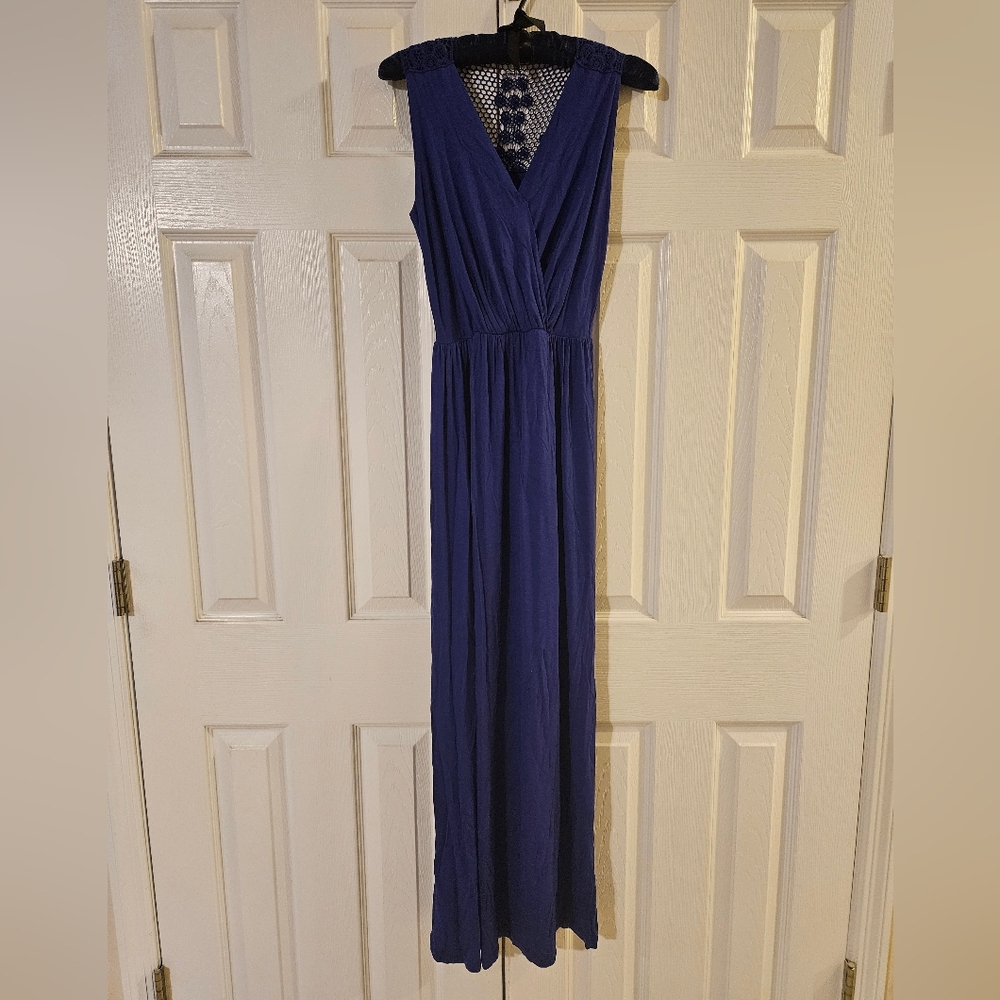 Gilli Crochet Back Knit Dress